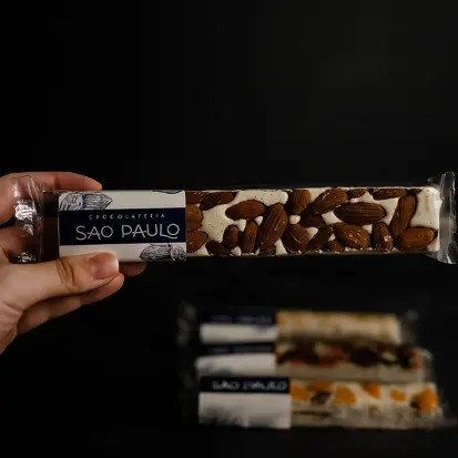 Torrone de amêndoas – barra 100g